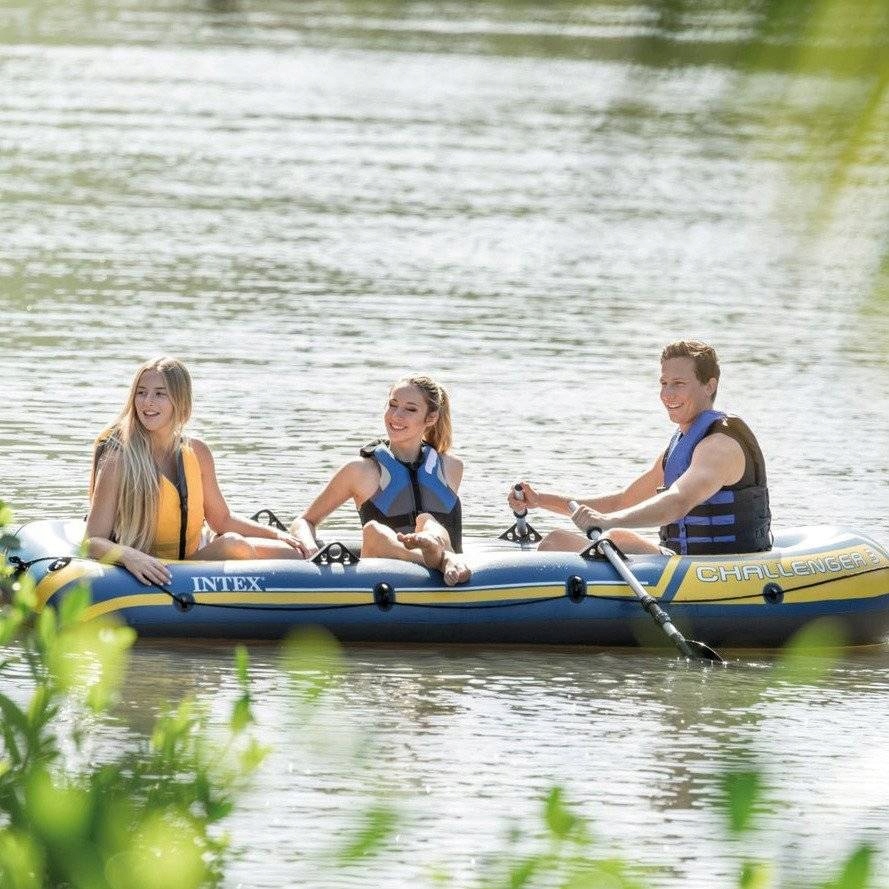 PONTON CHALLENGER 3 +WIOSŁA +POMPKA INTEX 68370 Model Challenger 3