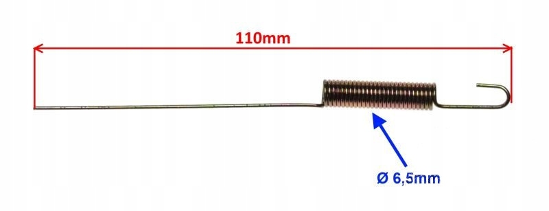 SPRĘŻYNA CZUJNIKA HAMULCA MOTOROWER JUNAK ZIPP Producent WM