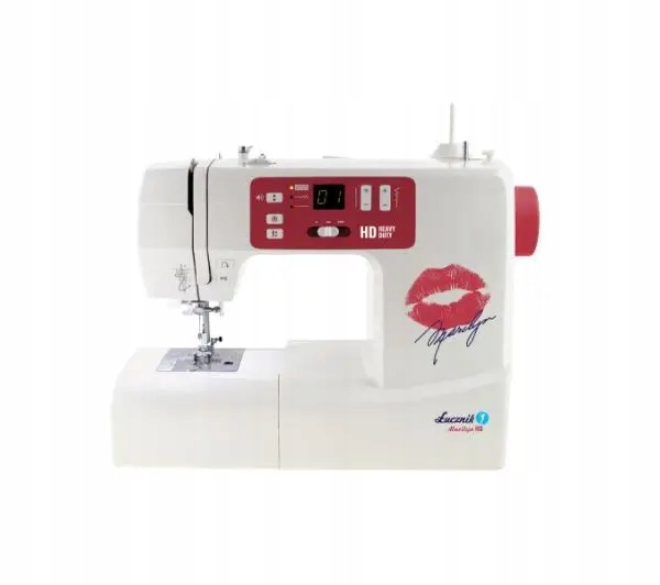Maszyna do szycia Łucznik Marilyn Hd 2018 Szycie wstecz 99 Ściegów Biała