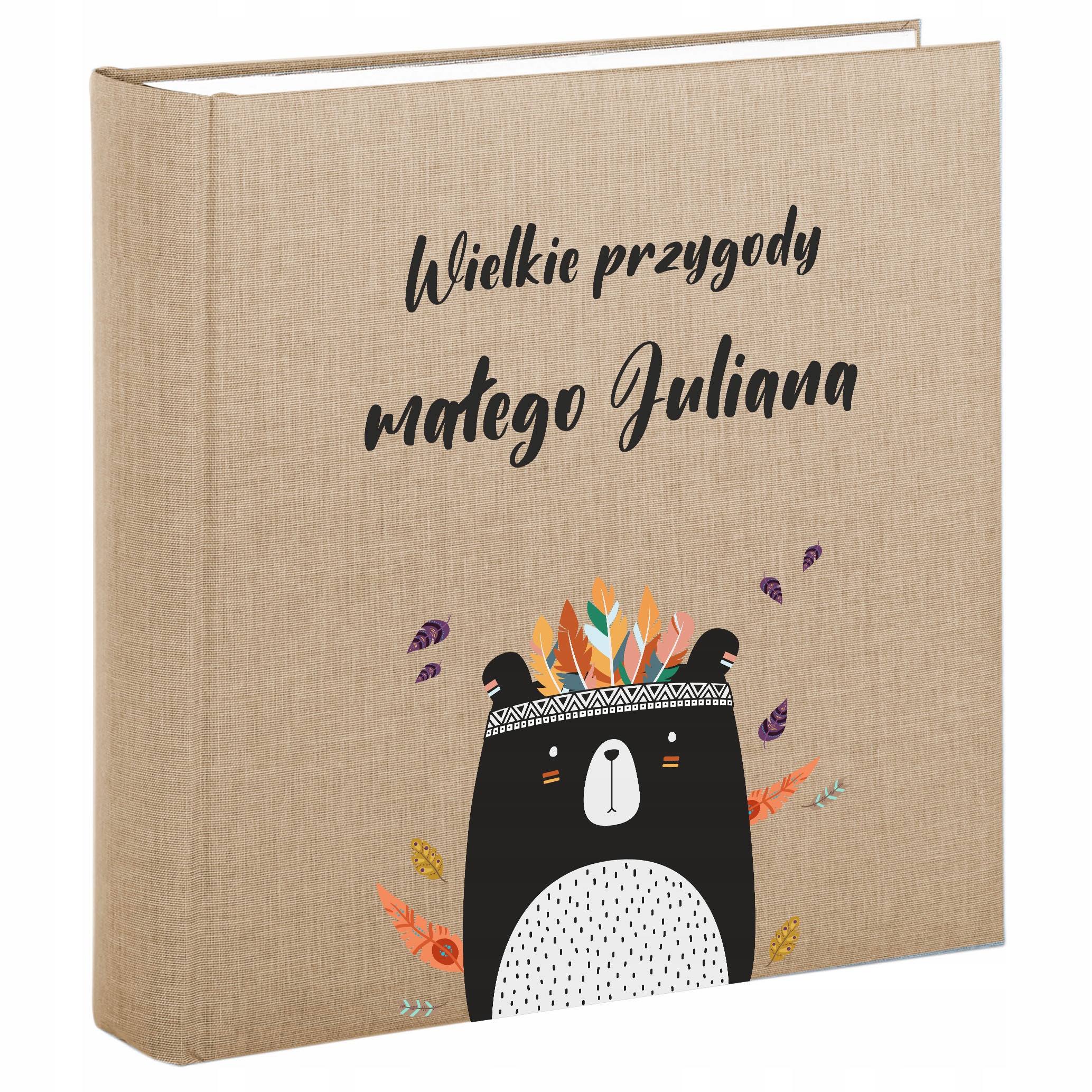 Vlepovací fotoalbum pro děti 50 karet Ráček Křest Potisk Goldbuch