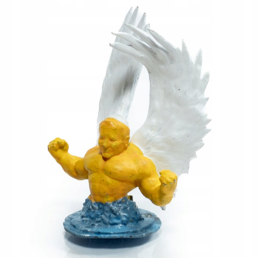 FIGURKA SIŁACZ ŚWIĘTY WNIEBOWZIĘTY MALOWAN 41X52MM