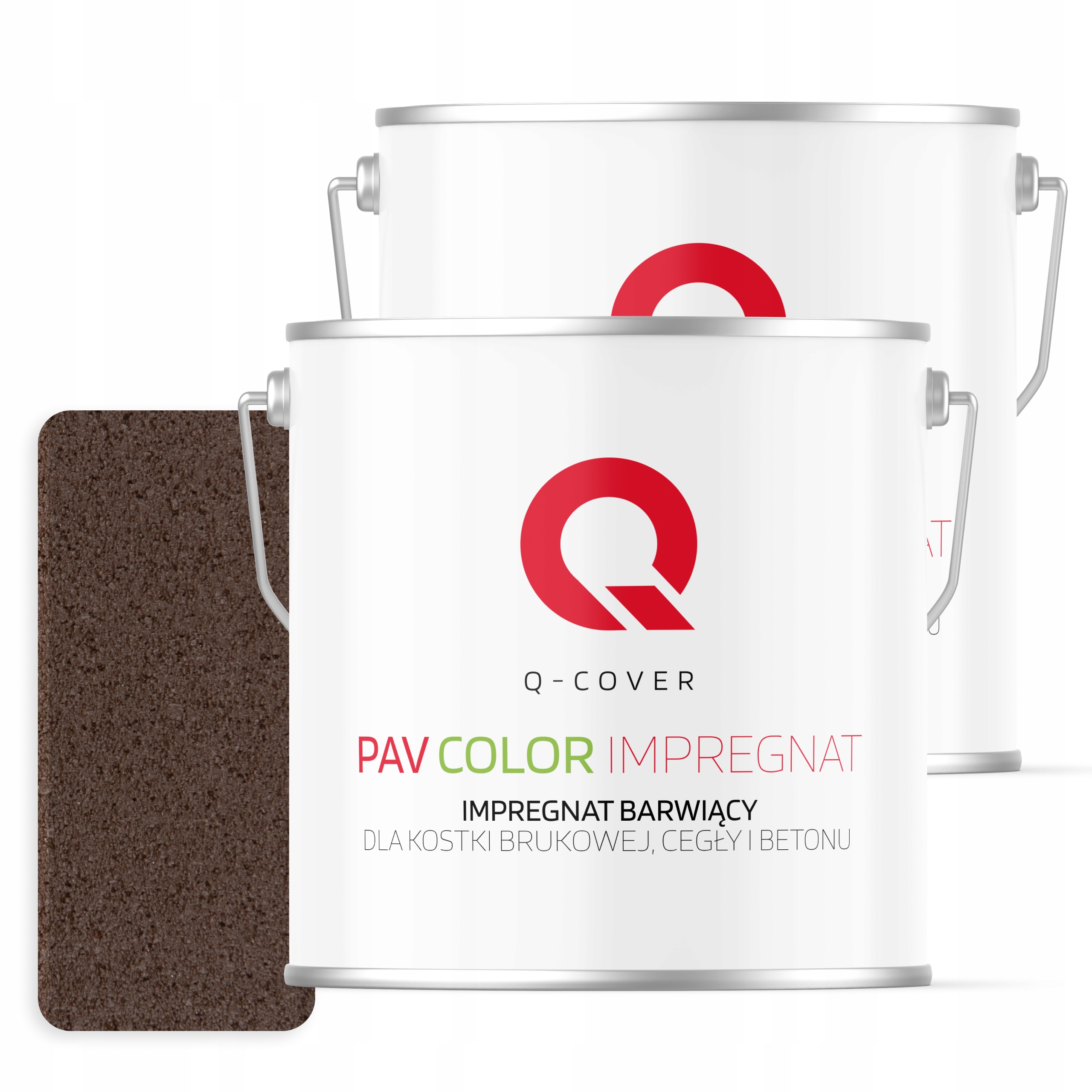 Impregnát Barvící kostka Bruk Mokrý Kámen 5L Barva Čokoládově hnědá