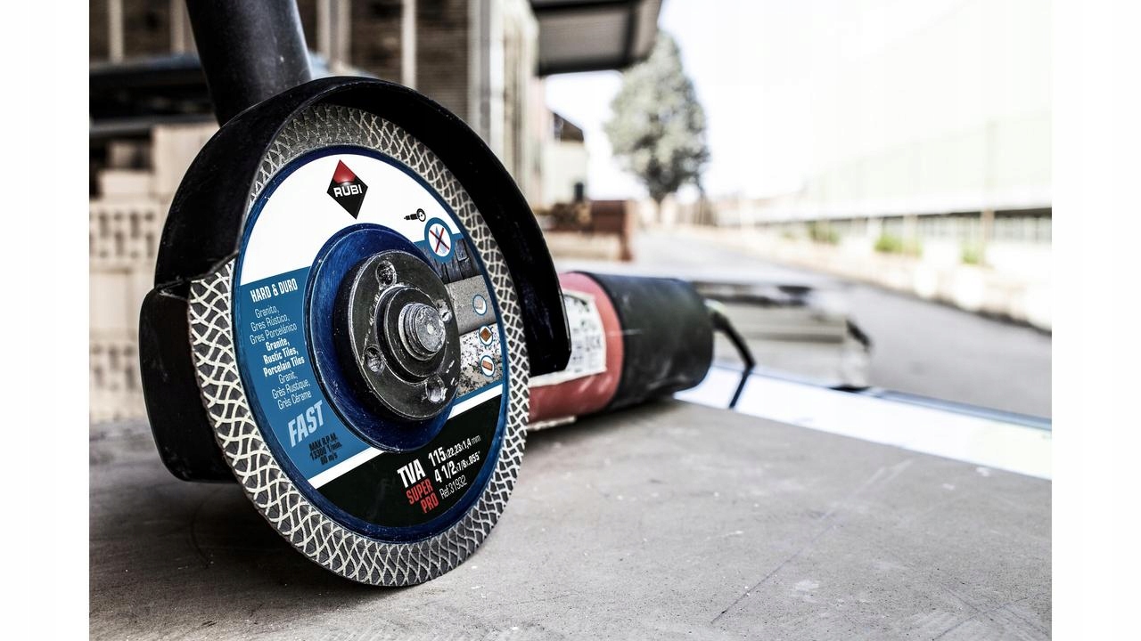 RUBI TVA 125 TARCZA DIAMENTOWA DO GRESU PŁYTEK !! Marka Rubi