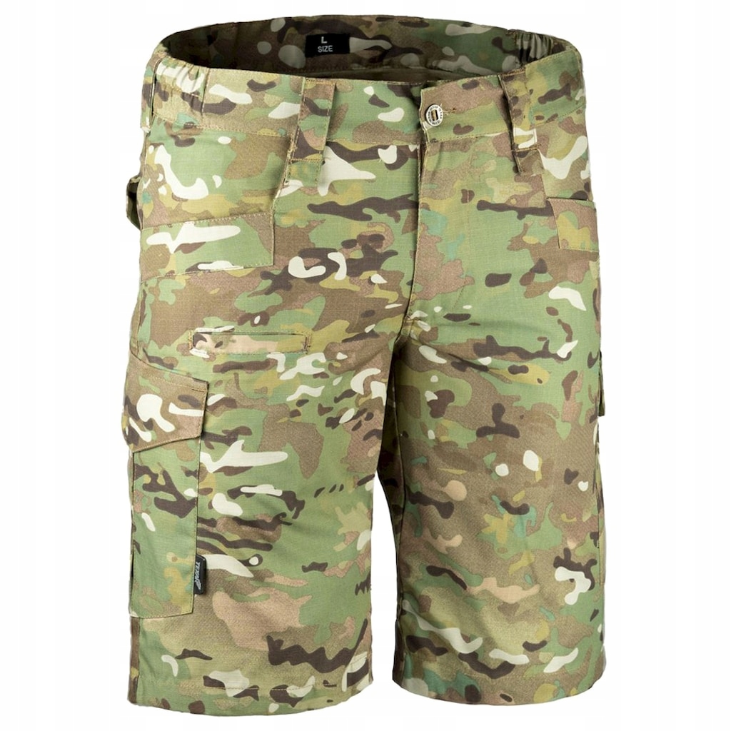 Pánské kraťasy vojenské kapsáče maskáč Texar Ns-tx Arid MC Camo M