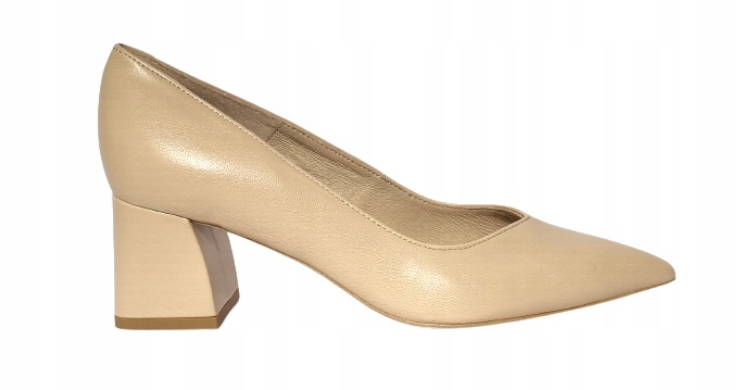 Pohodlné lodičky Bravomoda 1941 béžové, velikost 38