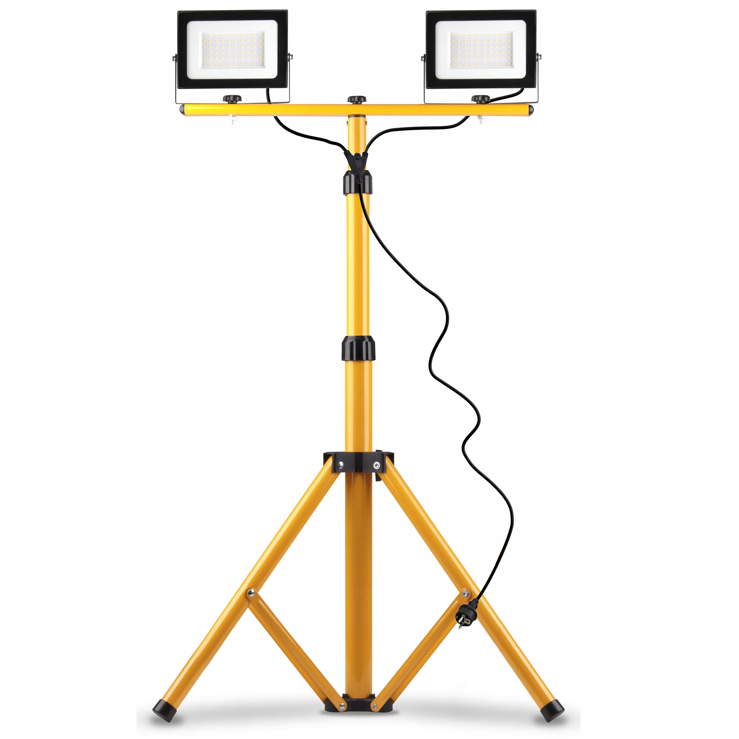 Halogen Led Dvojitý Stavební Stojan Na Stativu Stativ 2x 50W