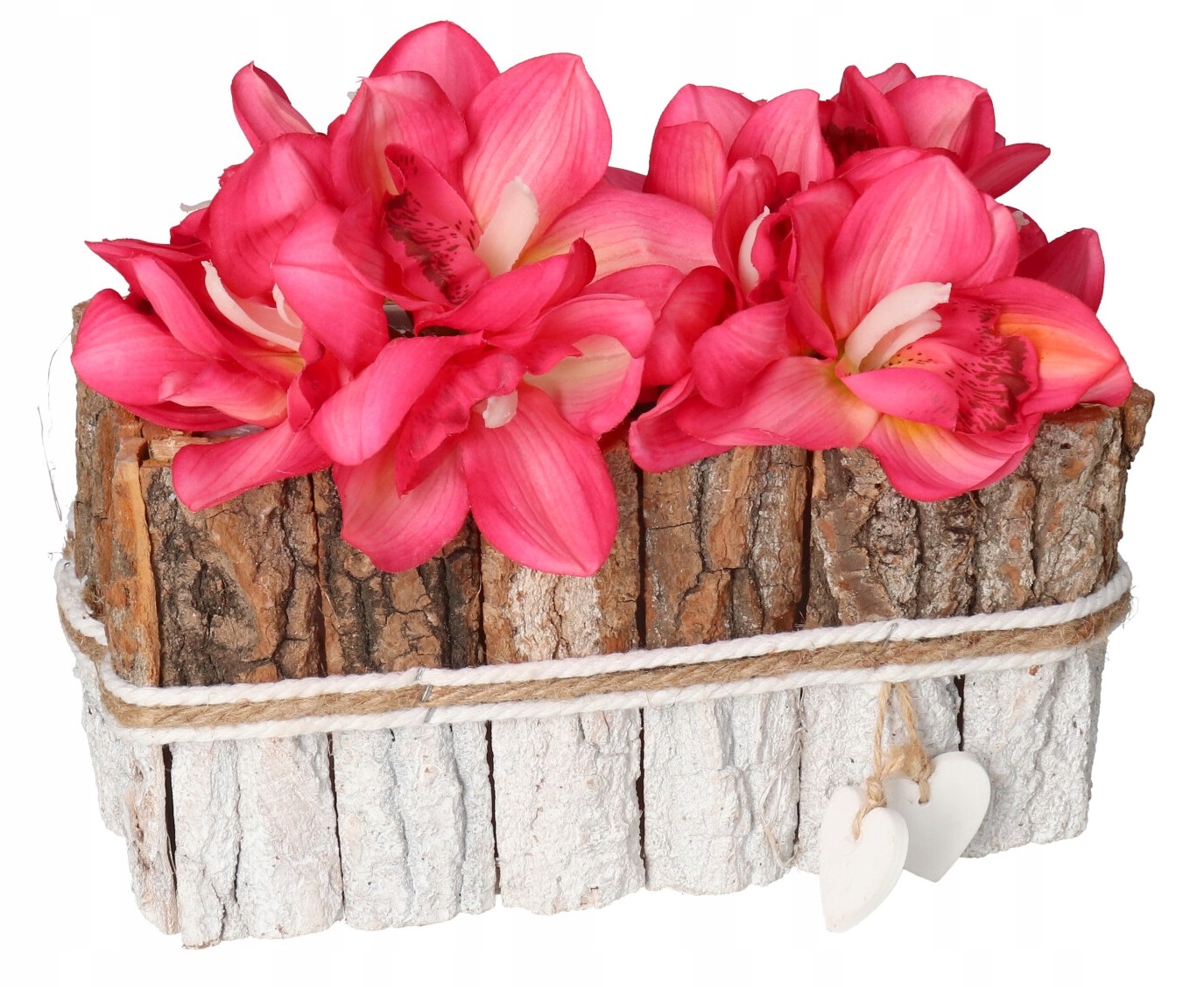 DONICZKA OSŁONKA DREWNIANA KORA KORYTKO DONICZKI Marka bez marki