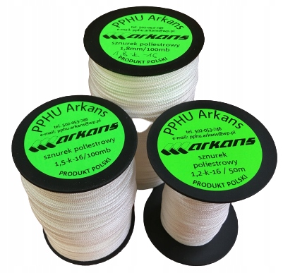 

sznurek do suszarek podsufitowych 1,5mm/100 Arkans