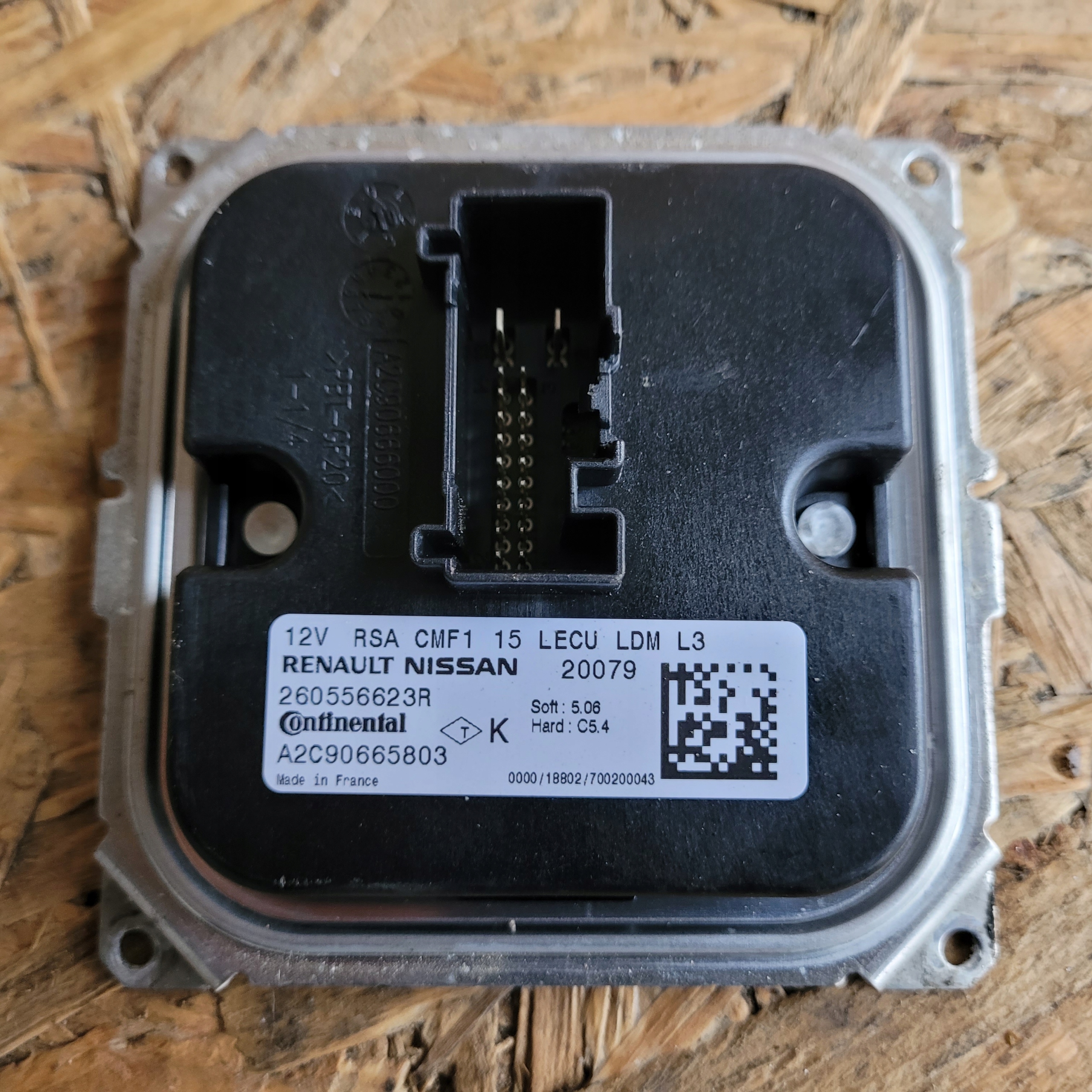 module LED lights front RENAULT 260556623R