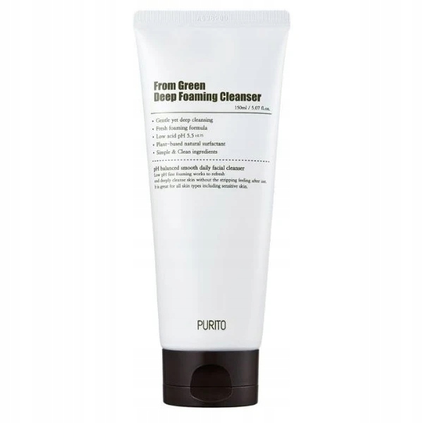 Purito From Green Deep Foaming Cleanser Oczyszczająca pianka 150ml