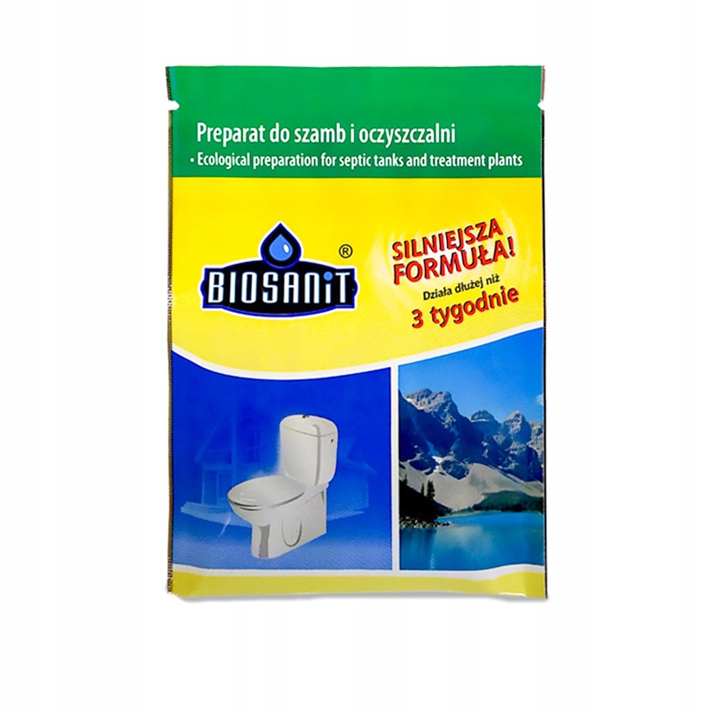 

Biosanit Bakterie do szamb latryn Działka Saszetki