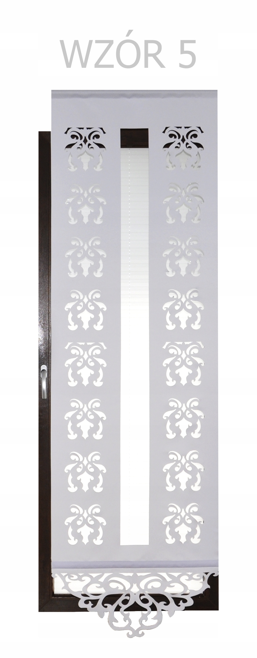 DŁUGI PANEL BALKONOWY 3D AŻUR FIRANA WZÓR 70 x 210 Rodzaj Firana pojedyncza