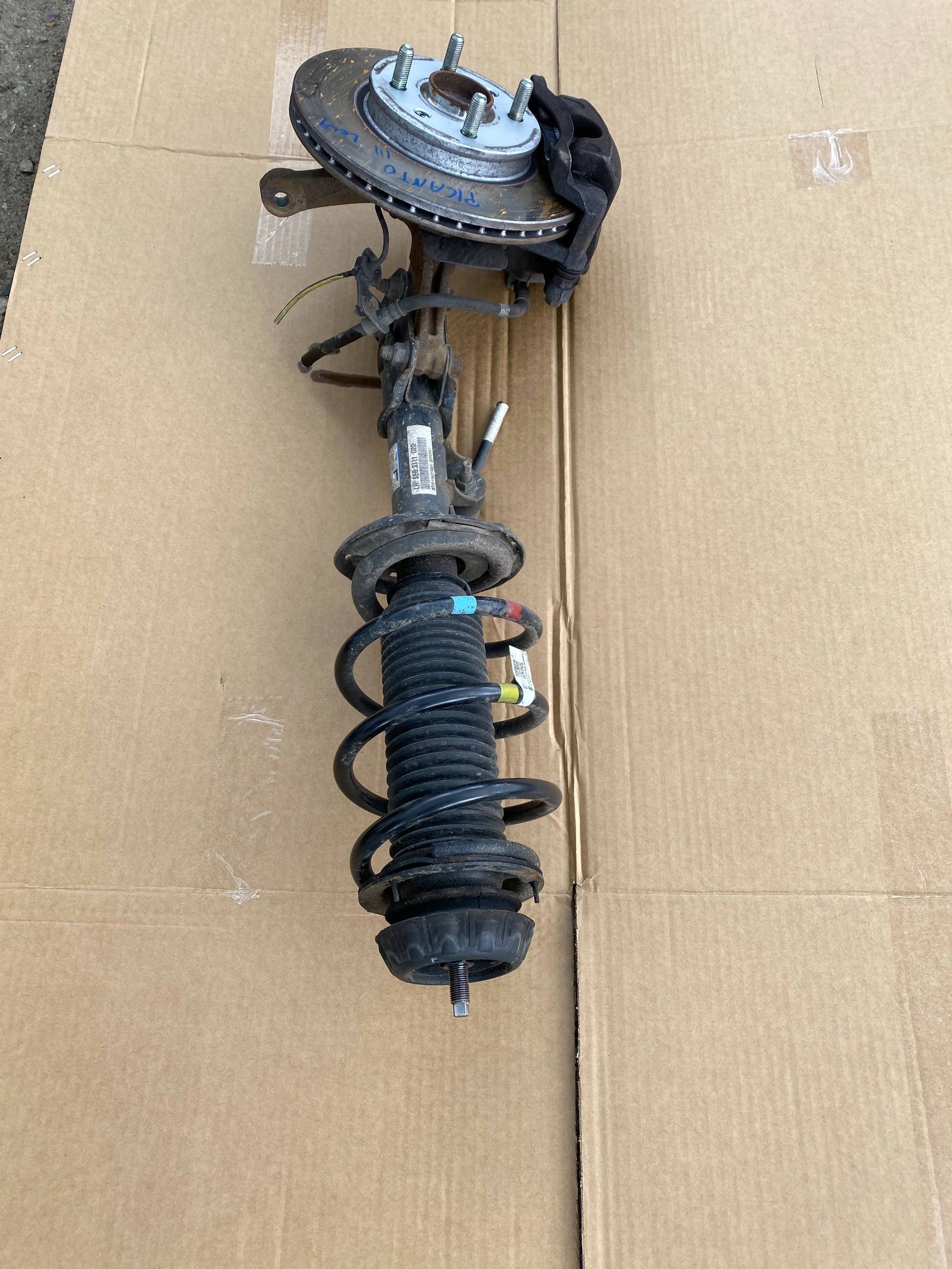 KIA PICANTO III 21r complete McPherson swing left front 54650-G6200