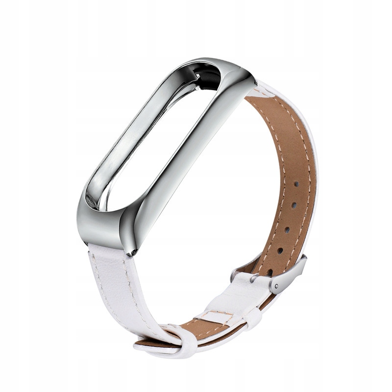 

Pasek Opaska Skórzana Skóra do Xiaomi MI Band 3 4