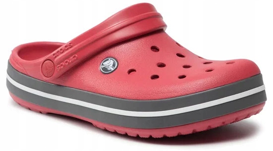 Pánské Pantofle Crocs Crocband Chodaki Crocs Red Black Lehké Vel. 41-42
