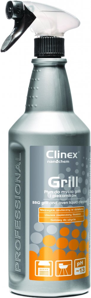 

Płyn do mycia grilli i piekarników Clinex 1l