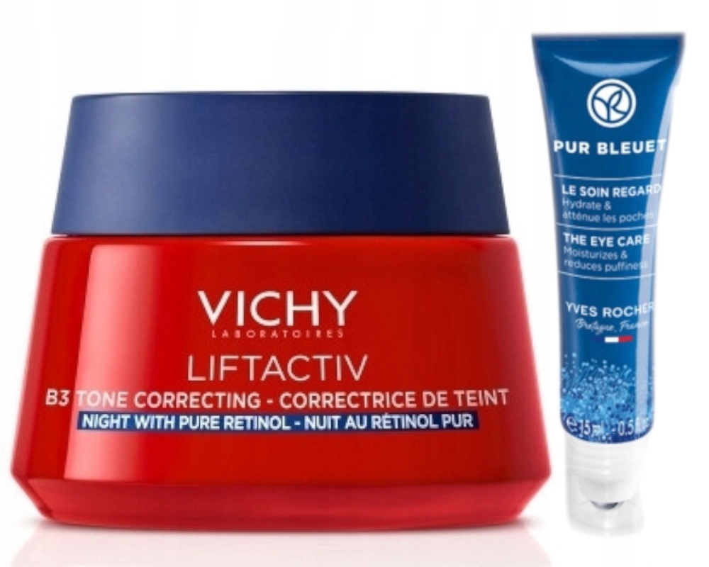 Idealny Zestaw Dla Każdej Kobiety Krem Z Retinolem+krem Pod Oczy