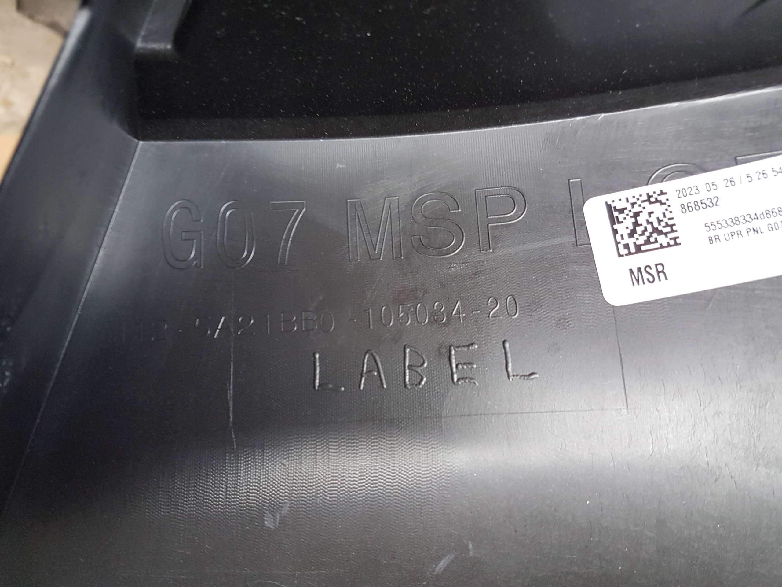 bumper rear BMW X7 G07 m-packet 8069894