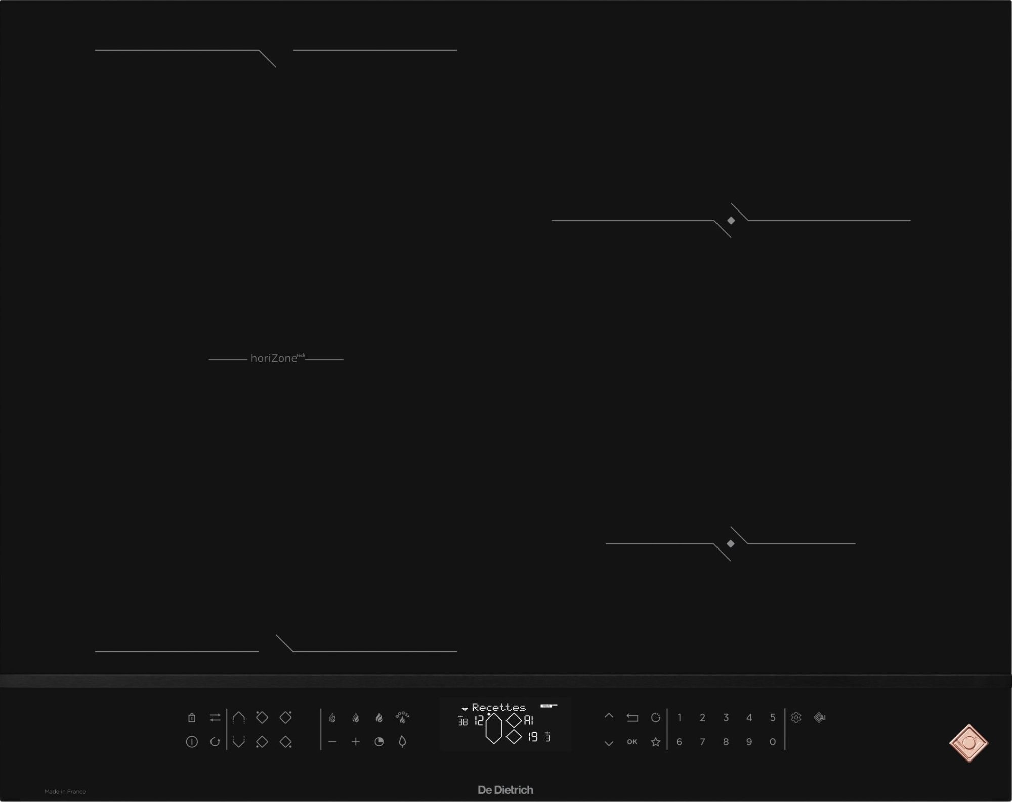 Płyta indukcyjna De Dietrich DPI4431H Heritage Bezramkowa Ai Smart Booster