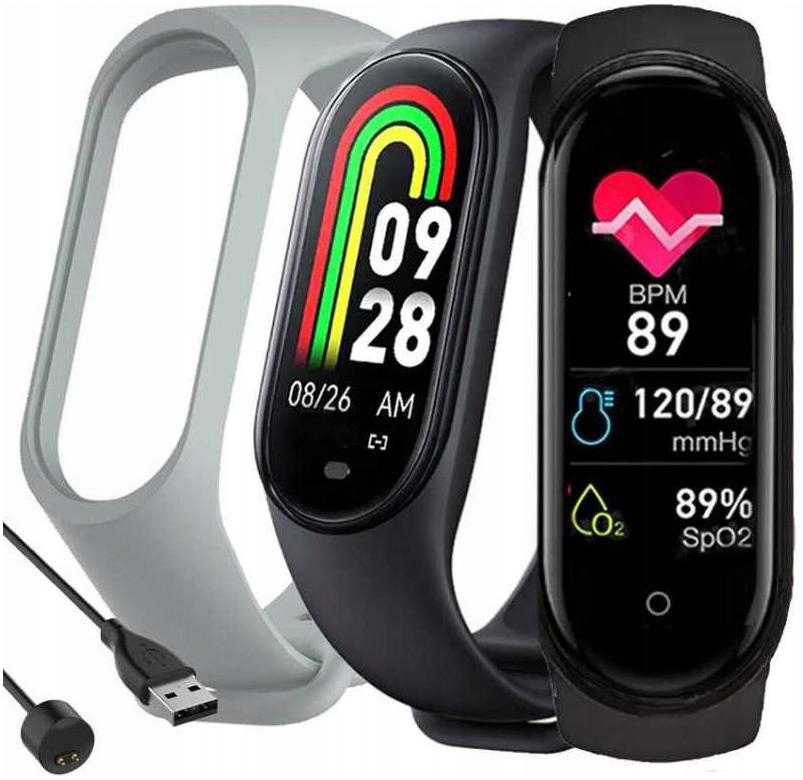 KROKOMIERZ SMARTWATCH SMARTBAND M8 OPASKA