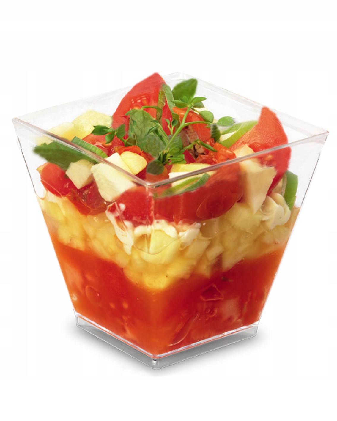 Pucharki na ZIMNE PRZEKĄSKI DESERKI 60ml 50szt EAN (GTIN) 5903755663115