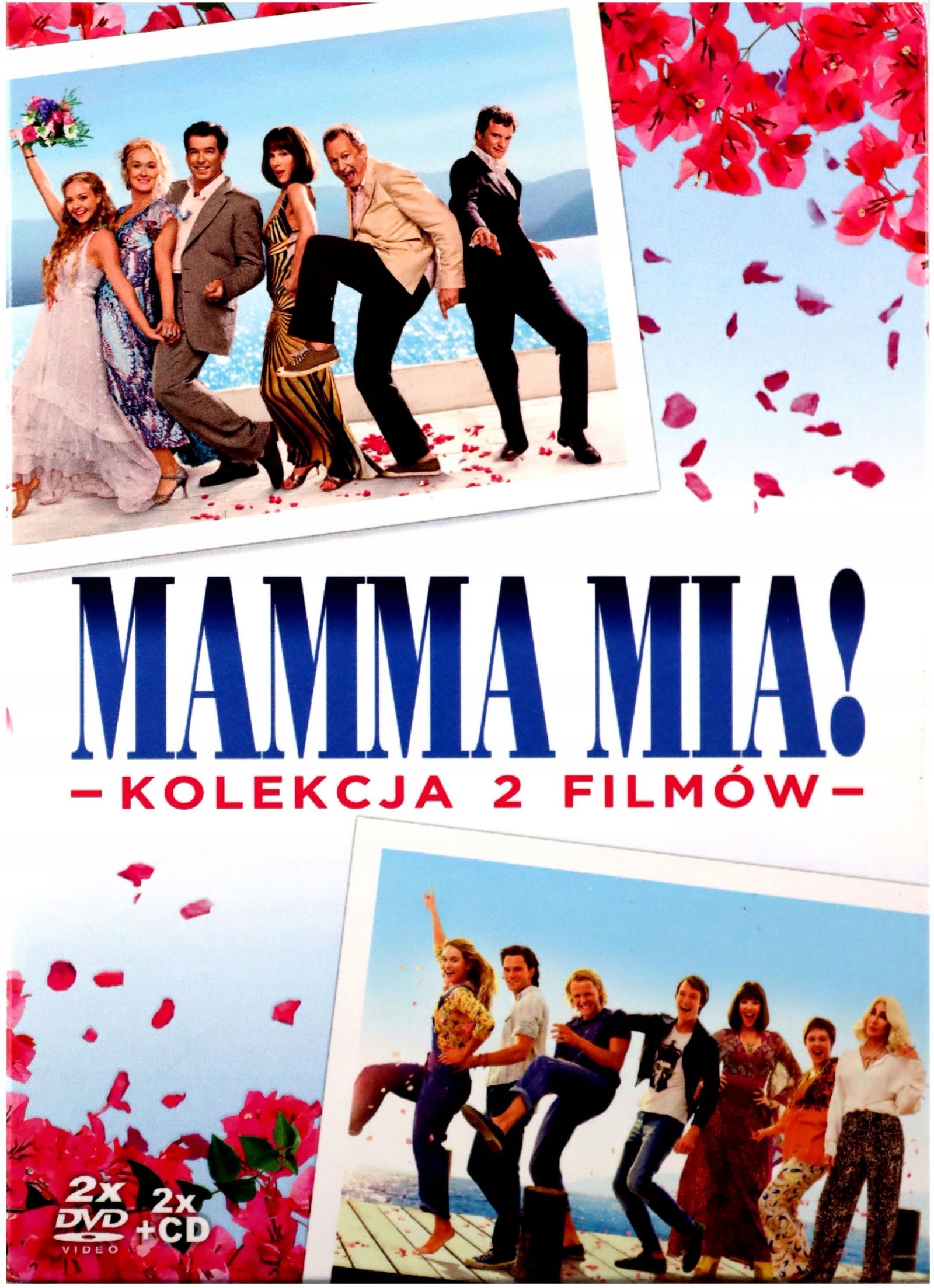 

Mamma Mia Kolekcja 2 Filmy+muzyka Box 2DVD+2CD