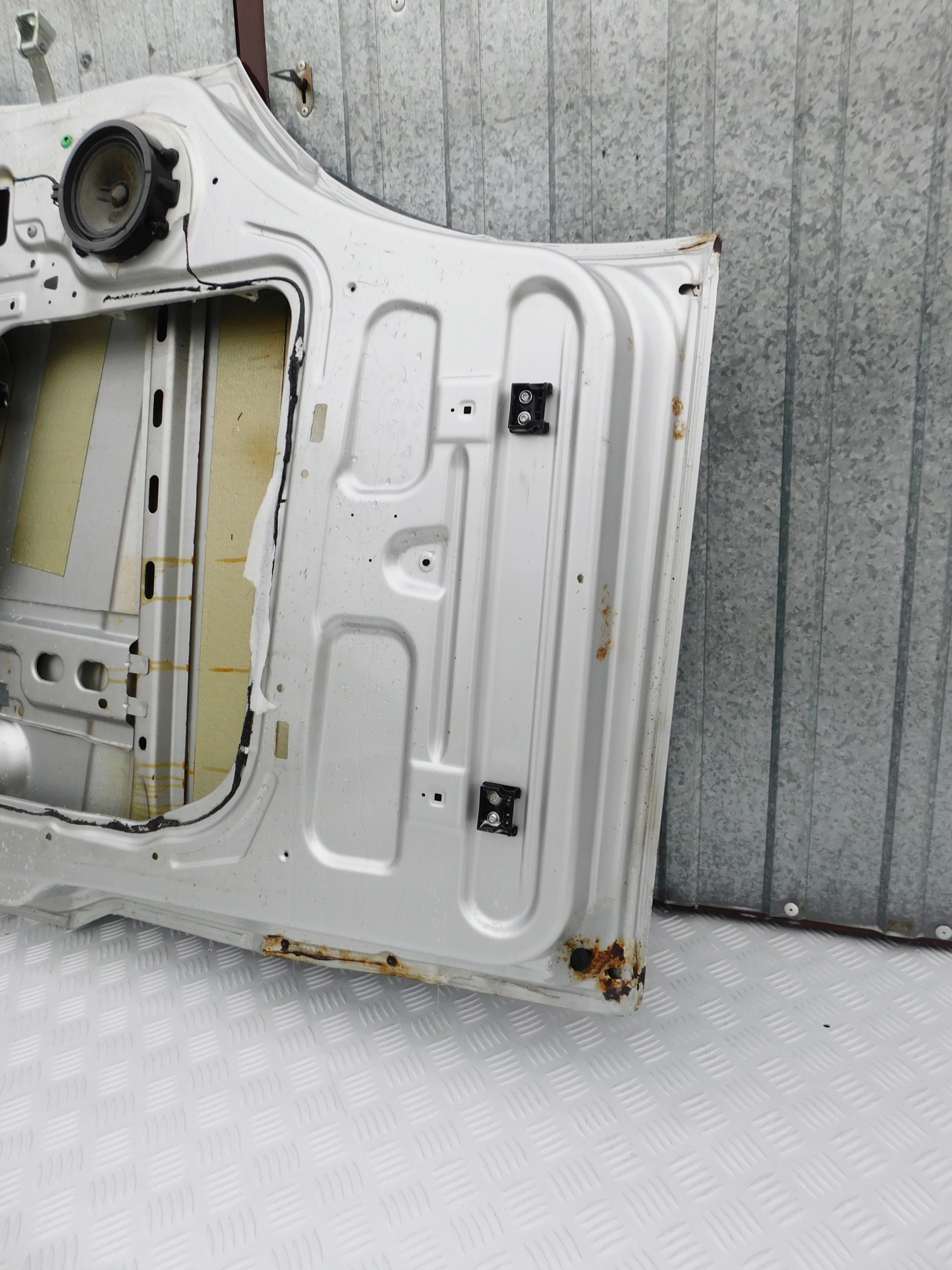Sprinter 906 VW Crafter door left driver´s front 06-17r silver REAL FOTO