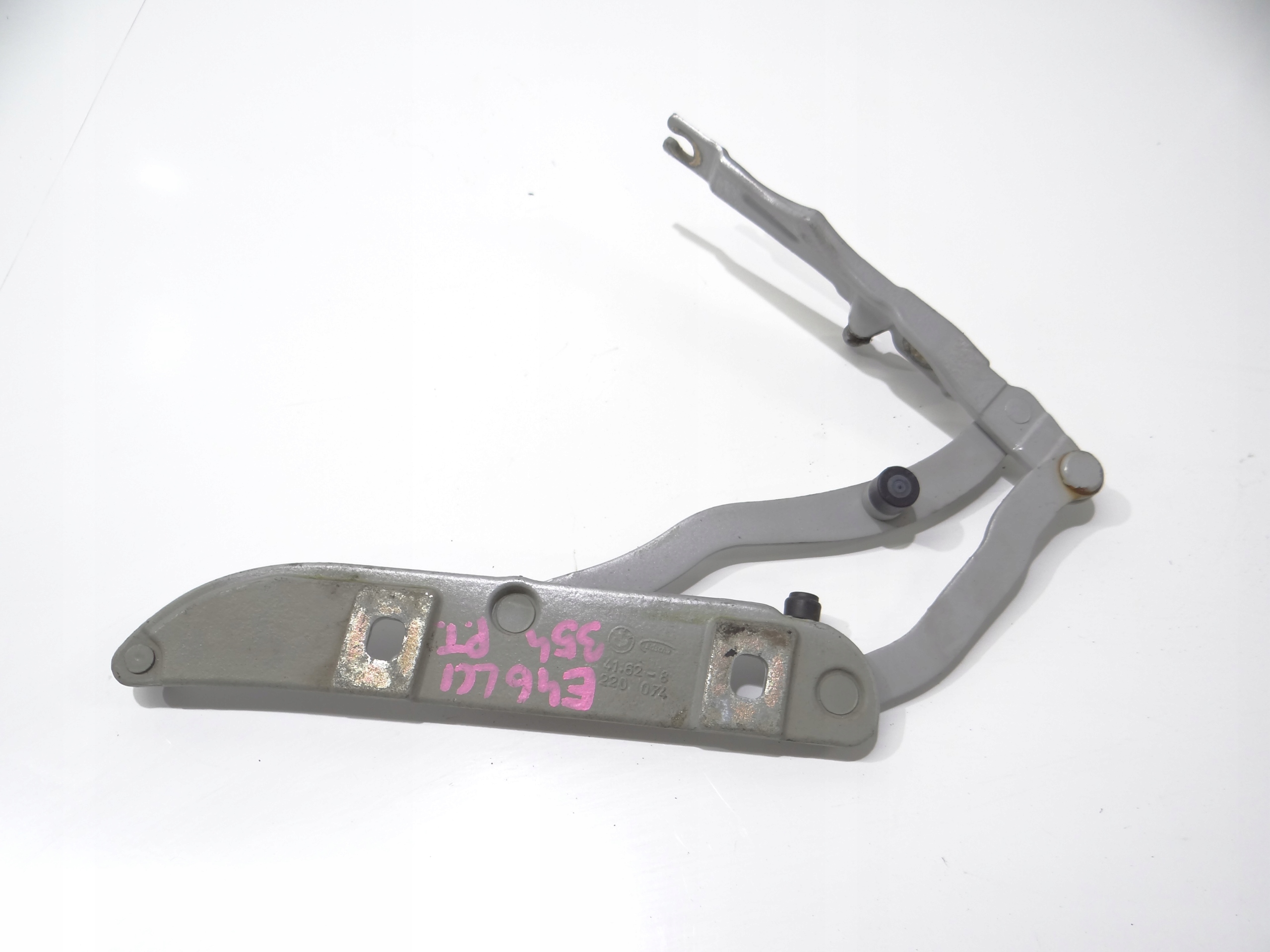 hinge bonnets right rear part BMW E46 LCI 354