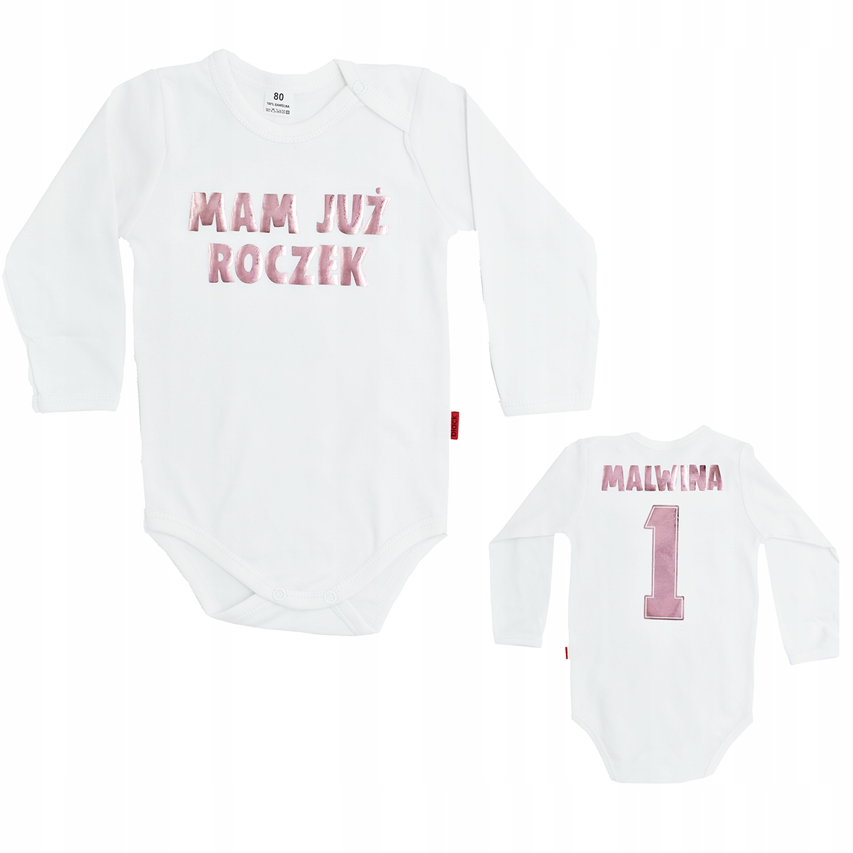 Body MAM JUZ ROCZEK z imieniem dziecka 68