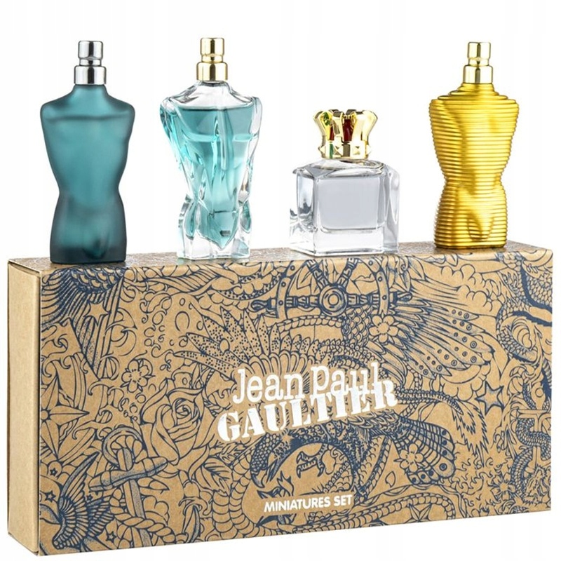 Jean Paul Gaultier zestaw miniaturek dla mężczyzn 4 X 7 ml