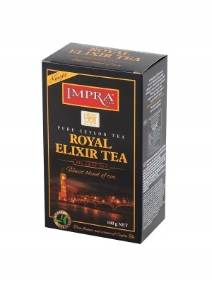 Levně Čaj černý listový cejlonský knight s earl šedým sypaným velkým listem 100 g