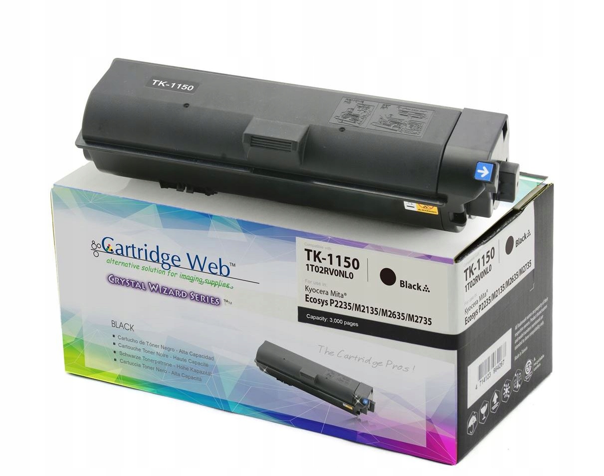 Toner Czarny do Kyocera M2135dn M2635dn M2735dw Zamiennik 3K Cartridge W