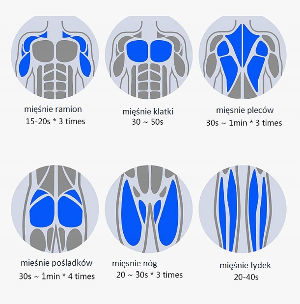 PISTOLET DO MASAŻU 3D GUN PRO S3 MASAŻER LCD Model Rlaxyoo S3