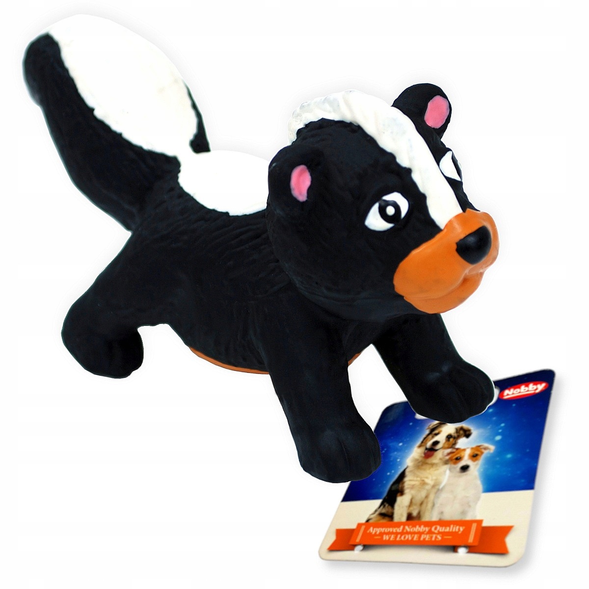 

Gumowa Latex Piszcząca Zabawka Psa Gryzak Skunks