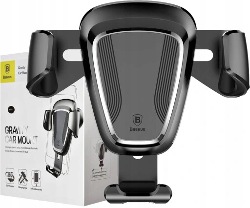 BASEUS UCHWYT DO SAMOCHODU NA TELEFON NA KRATKĘ WENTYLACJI NAWIEW DO AUTA