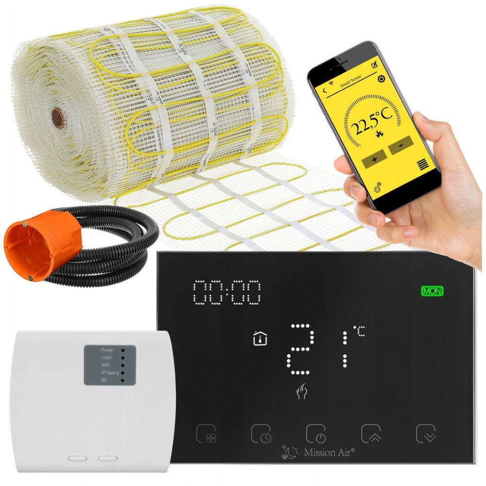 Set Vykurovacia rohož pod dlaždice MA-160W/m² 20 m²