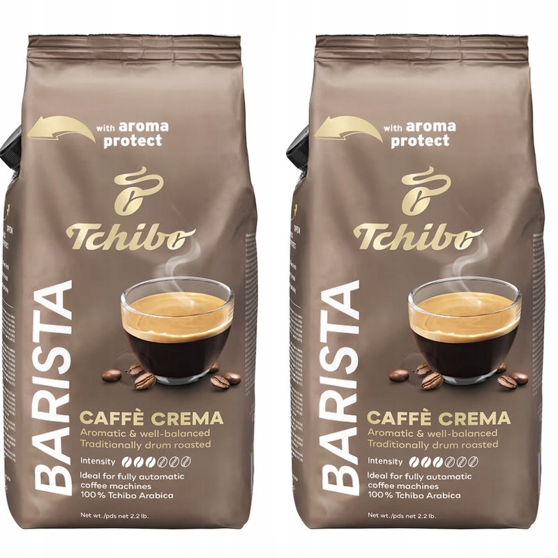 Tchibo Barista Caffe Crema 1kg kawa ziarnista