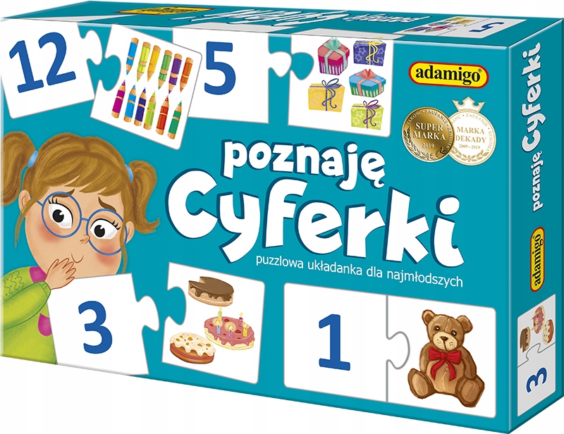 Poznaję cyferki Adamigo