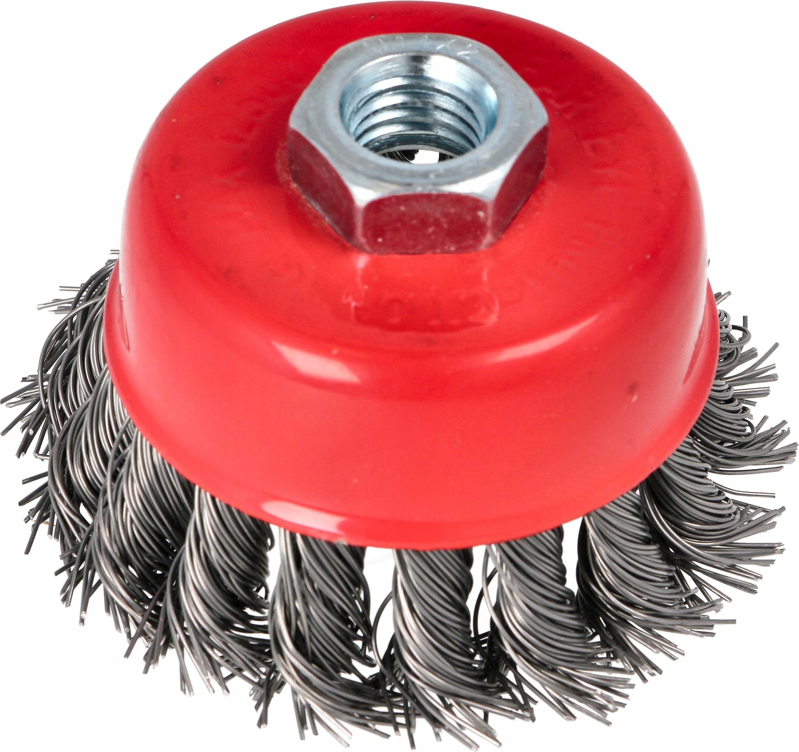 Szczotka druciana do szlifierki 75MM M14 DOCZOŁOWA DRUT SKRĘCANY SPLATANA Kod producenta T-DRUT3
