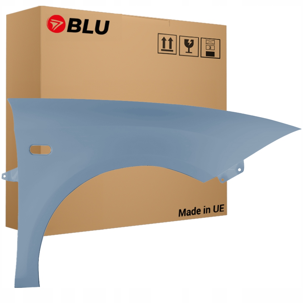 Blu Blatník Seat Leon II 2 1P1 LW5W pravý modrý 05-12 přední AzulBrisa