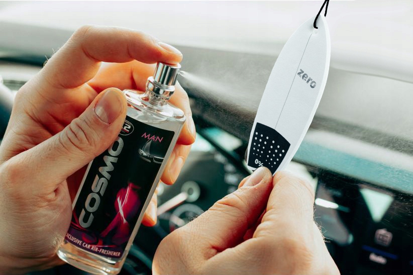 Perfumy Samochodowe COSMO K2 Zapach Auta CYTRYNA Rodzaj atomizery