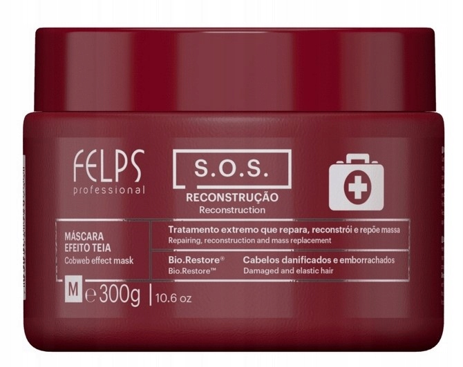 Nejsilnější regenerační maska Felps Sos po keratinu nano 300 g