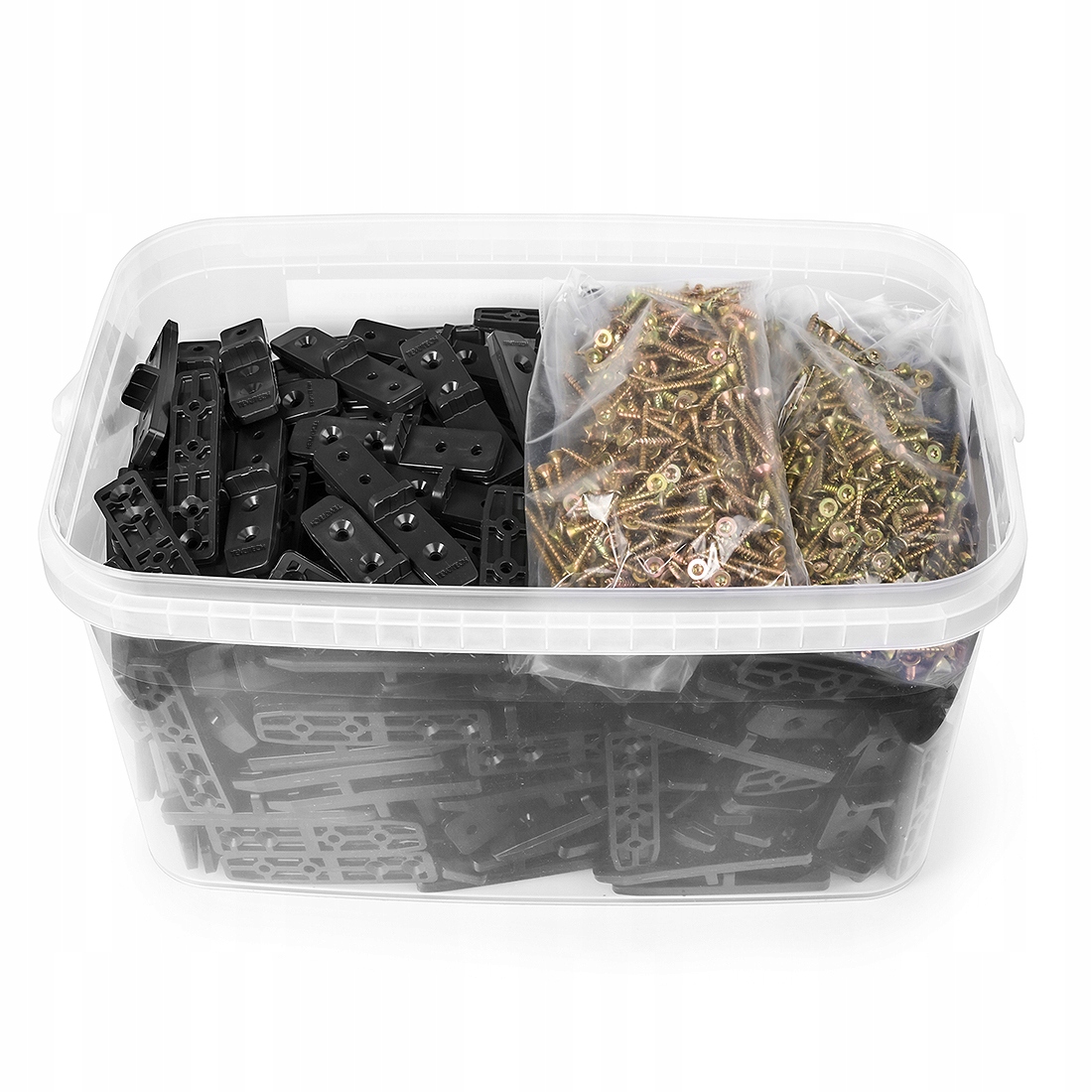 SYSTEM UKRYTEGO MONTAŻU DESEK TARASOWYCH ZESTAW 201 ELEMENTÓW POLSKI PROD. Rodzaj podkładki