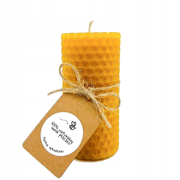 

Świeca Z Wosku Pszczelego świeczka z węzy