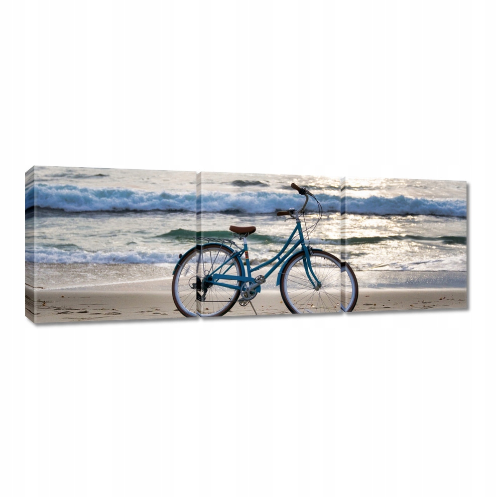 

Obrazy 60x20 Rower na plaży