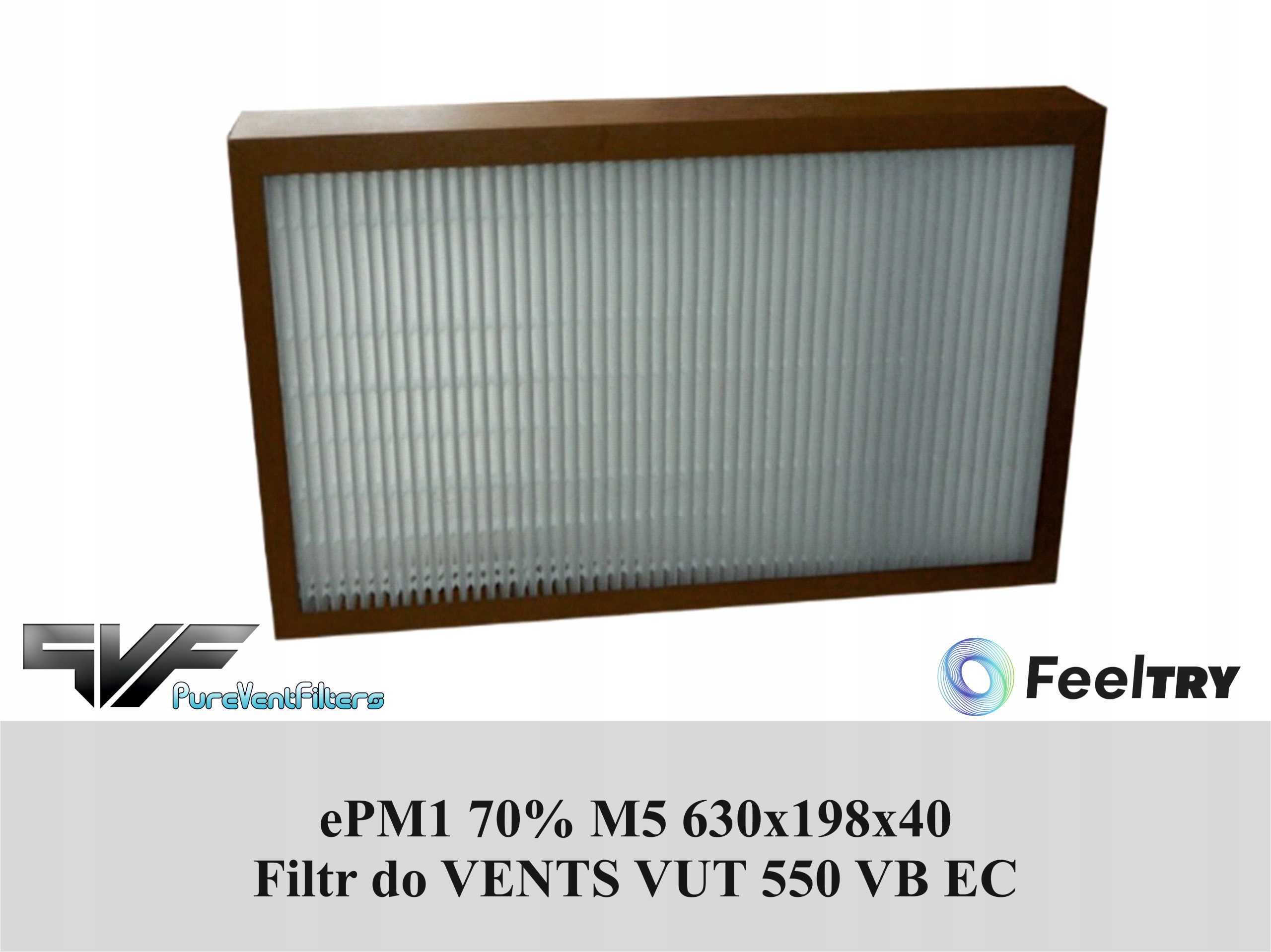 

Filtr EU7 do Vents Vut 550 Vb Ec (630x198x40)