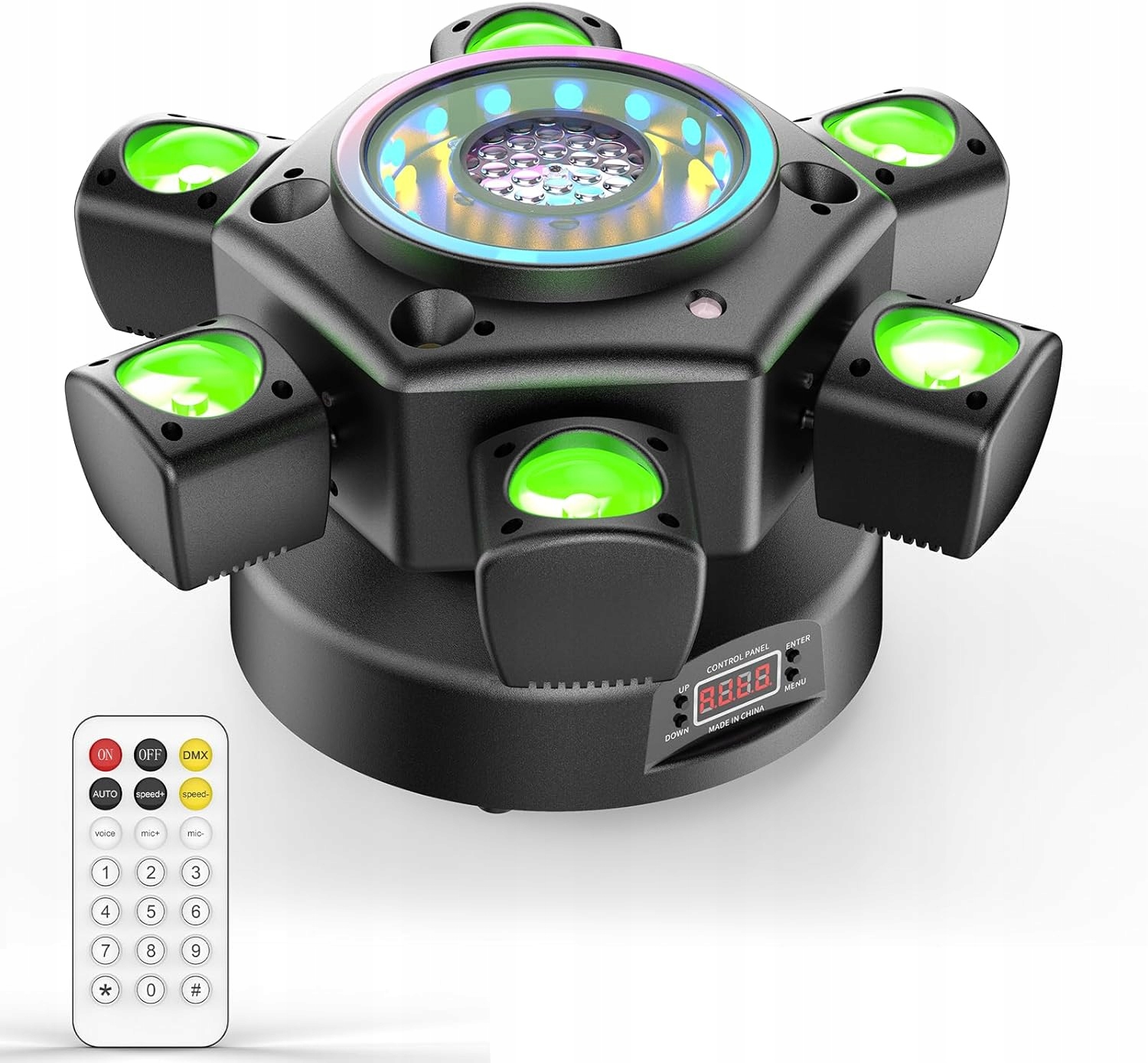 RGBW Gobo Beam Głowica Ruchoma LED 150W DMX Pilot DJ Disco Party Event