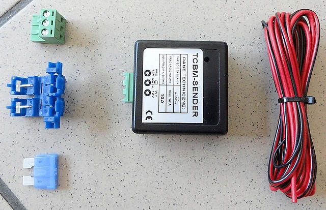 MODUŁ+WIĄZKA 13 STAŁY+ŁADOWANIE AKUMULATORA DO HAK Rodzaj 13 PIN