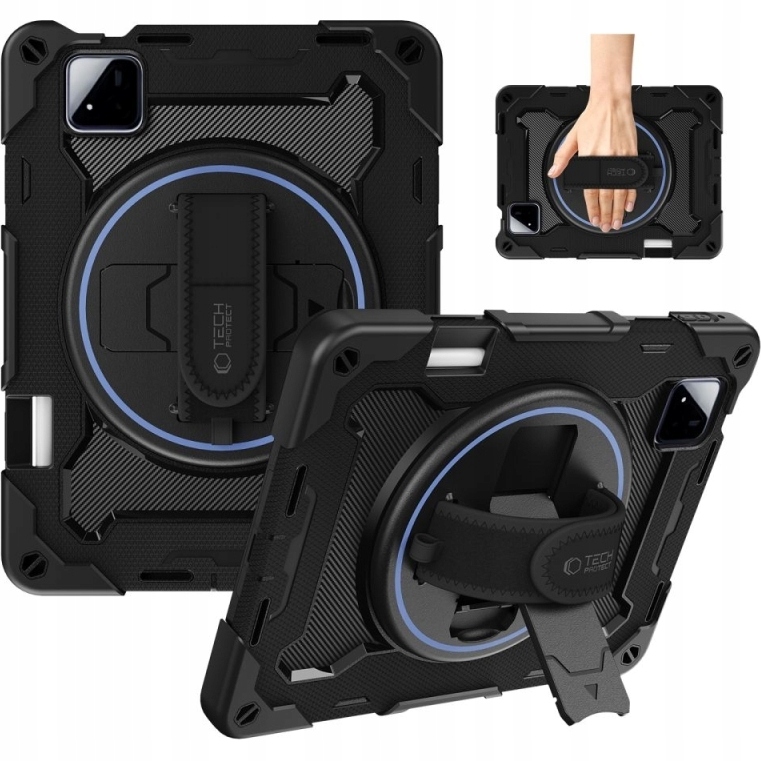 Etui odporne Tech-Protect Solid Xiaomi Pad 7 7 Pro 8 8 Pro 11.2 czarne