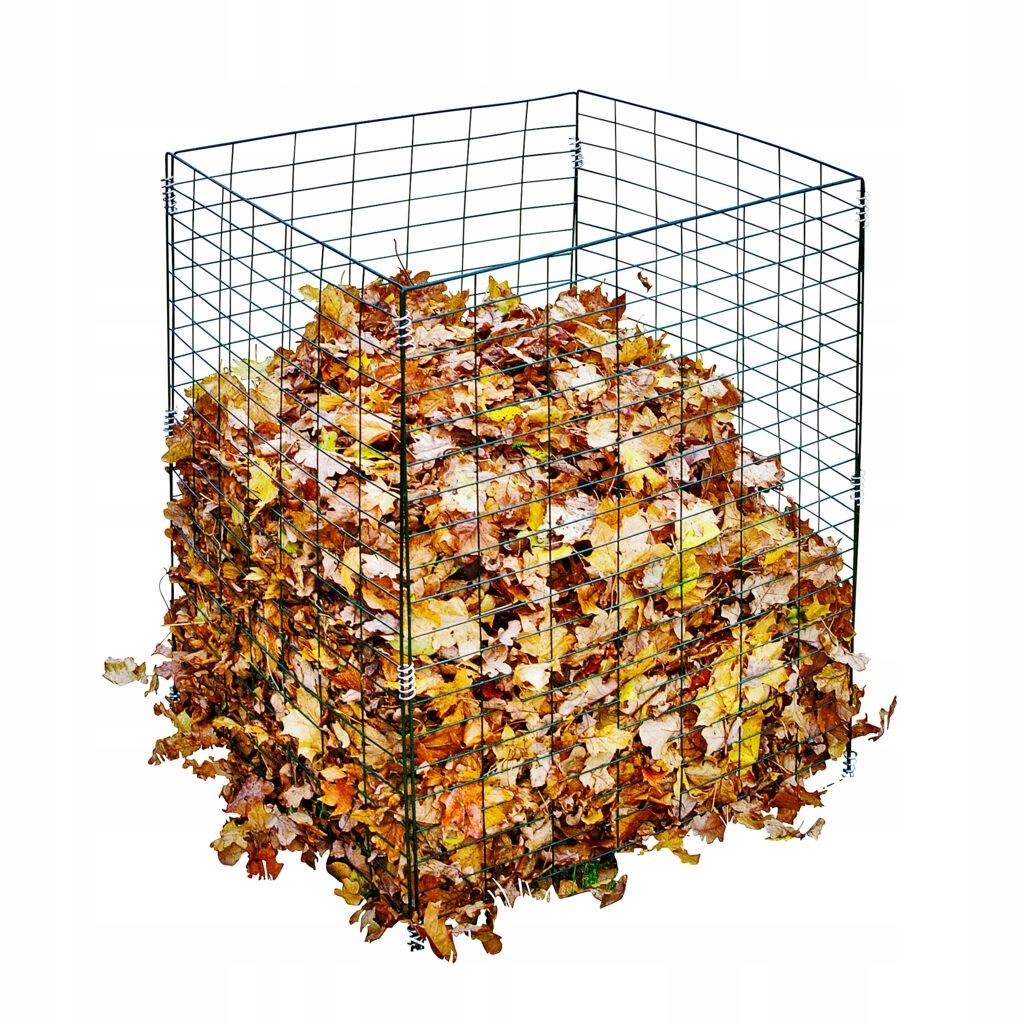 Skládací zahradní kompostér a skládací síťka na odpadky